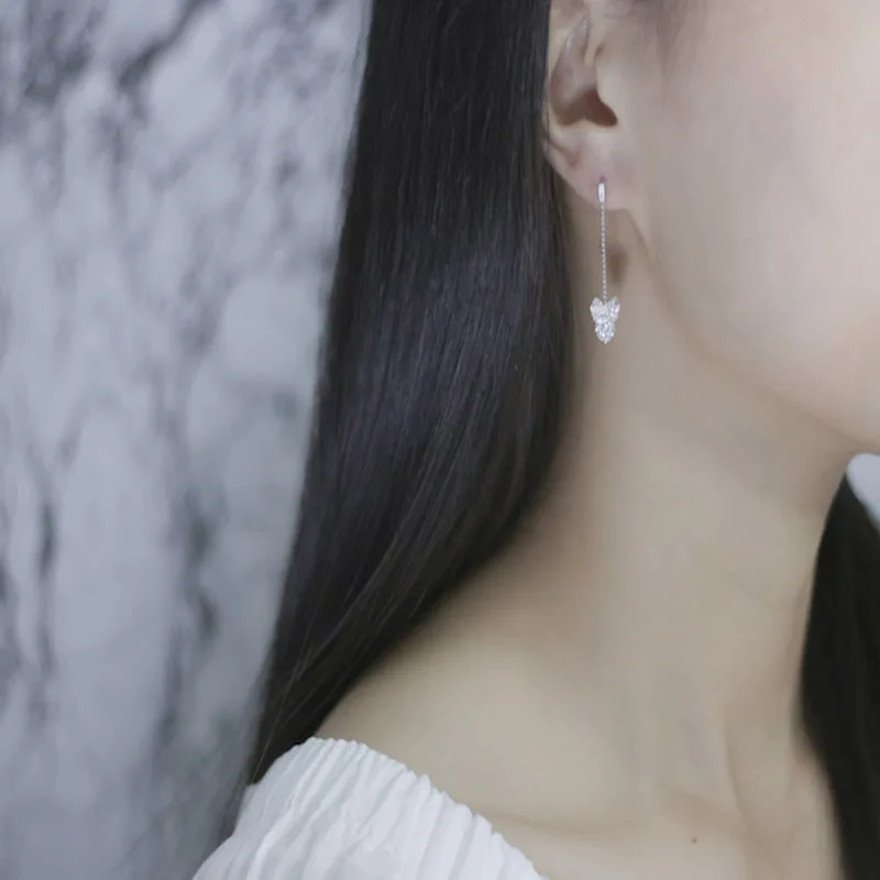 TJP 2018 new arrival bow earrings female ladies cute girl pop classic | Украшения и аксессуары