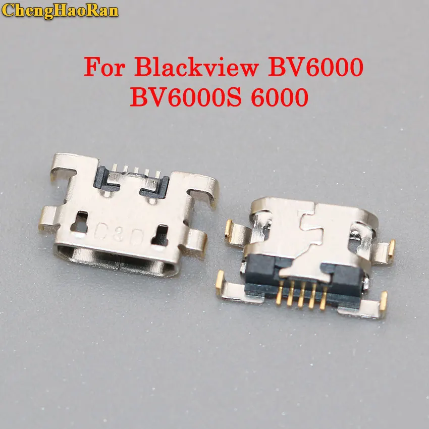 ChengHaoRan 1-5 шт. для Blackview BV6000 BV6000S 6000 микро-usb разъем USB зарядный штекер док-станция |