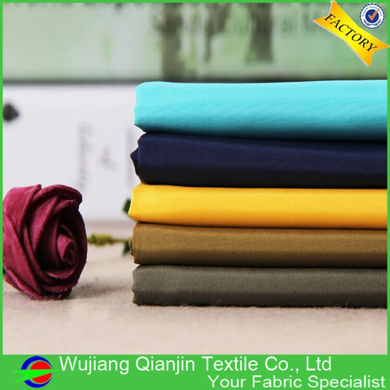 

2017 Rushed Promotional Top Quality 600 Colors Woven Anti-static Polyester Pongee Fabric