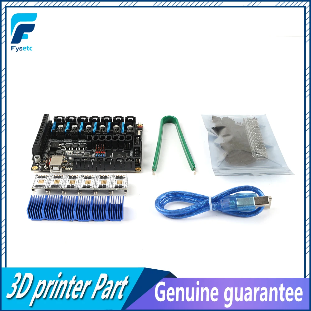FYSETC F6 V1.3 плата все в одном электронное решение материнская + 6 шт. TMC5160 V1.2 SPI Высокая