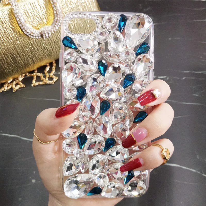 XSMYiss чехол для телефона для iphone 11 Pro MAX X XS MAX XR 5S 6S 7 8 PLUS Роскошный милый Алмазный Блестящий Стразы чехол