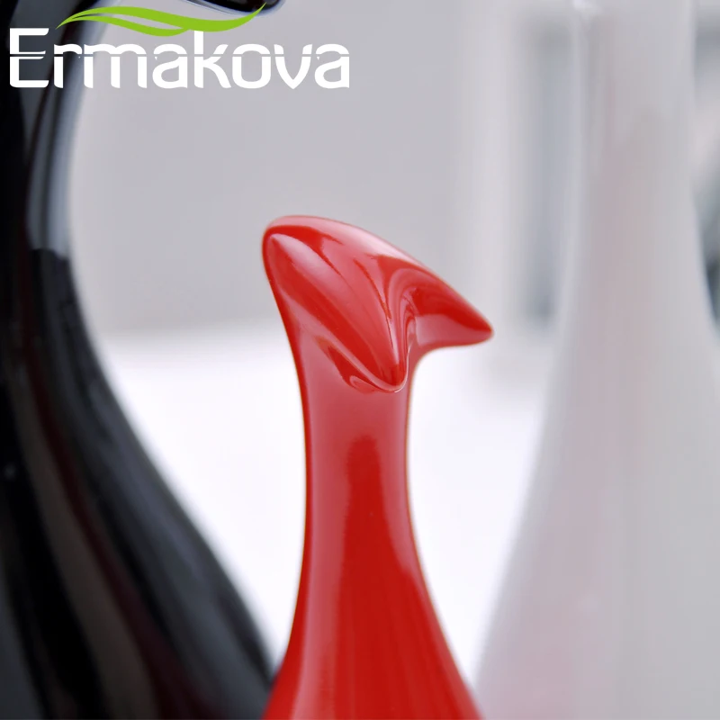 ERMAKOVA 3 шт./компл. Керамика Семья олень статуэтки фарфор Семья анималистическая скульптура Современное украшение свадебный подарок домашнего
