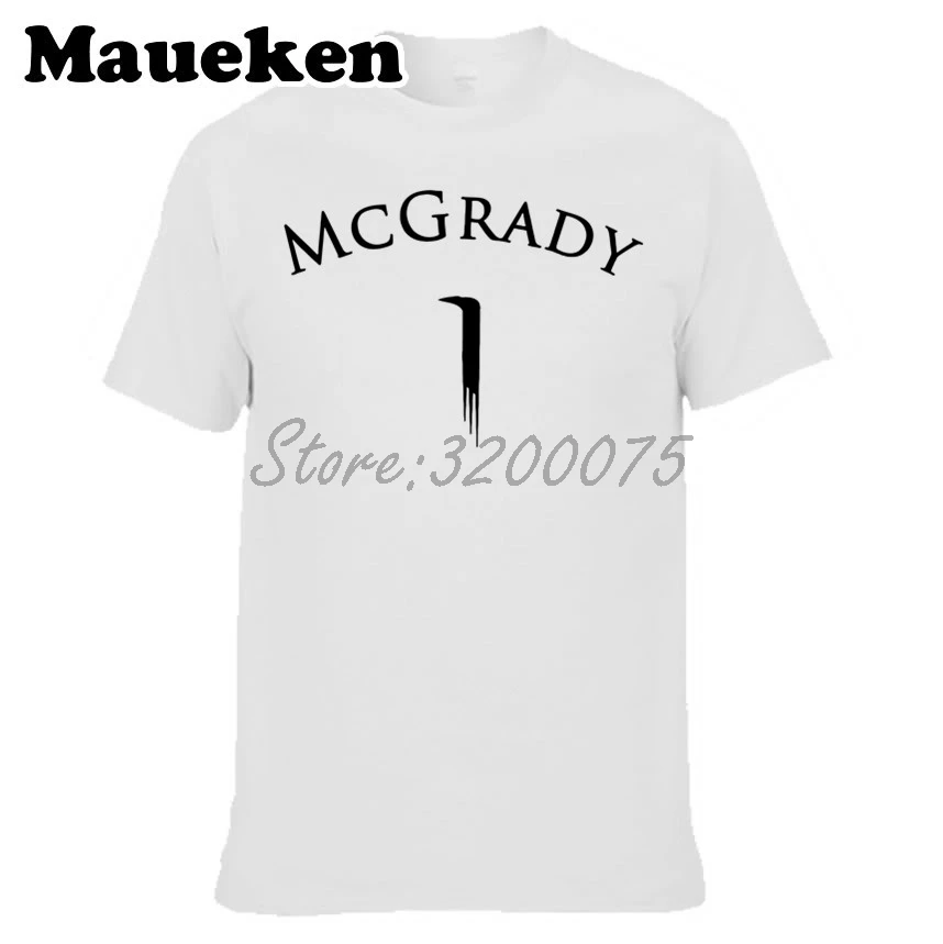 Мужская футболка trace McGrady #1 T Mac Legend Hall of Fame Leading Houston scorer для фанатов подарок W0521009|shirt