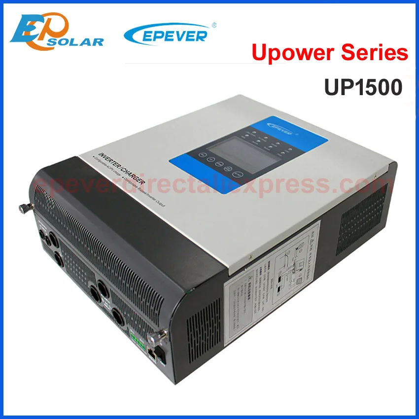 

Pure Sine Wave Inverter built-in MPPT solar charger Battery controller UP1500 EPEVER UPower series 24V to 220V/230V off grid tie