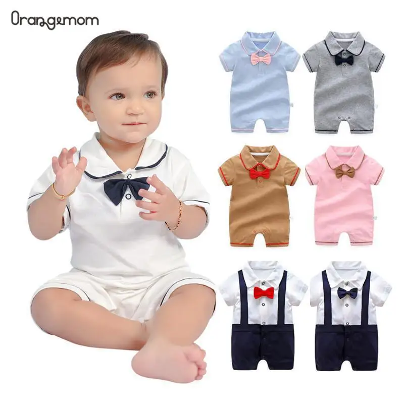 

Комбинезон Orangemom для новорожденных мальчиков и девочек, короткий комбинезон для дня рождения, свадьбы