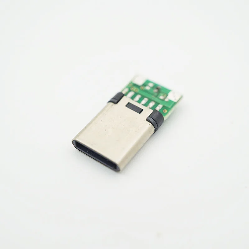 100 шт. C Тип 3 1 USB розетка 10P длинный провод тестовая вилка ведьма PCB|Соединители| |