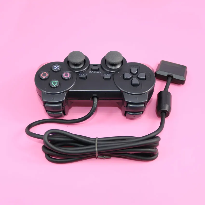 YuXi черный Вибрационный Быстрый двойной ударный проводной игровой контроллер с
