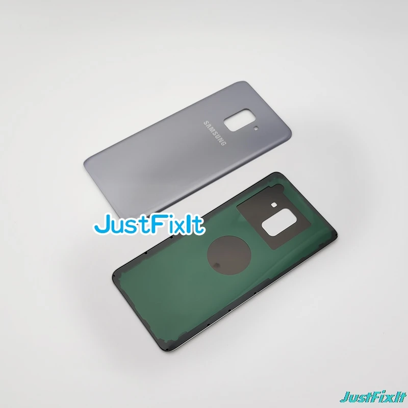 gray Для SAMSUNG Galaxy A8 A530 A530F SM-A530F SM-A530DS задняя Батарея крышка Дверь задняя Стекло Корпус чехол заменить Батарея крышка - Цвет: gray