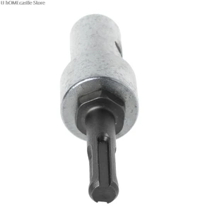 Переходник для сверл с 2 круглыми отверстиями, переходник для электродрели с заземляющей шнековой головкой, инструмент