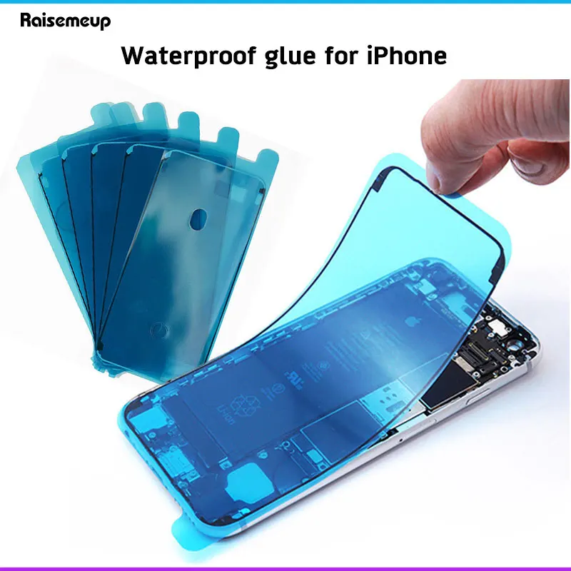 5 шт./Лот водостойкая наклейка для iPhone 6S 7 8 Plus X 3M клейкая предварительно