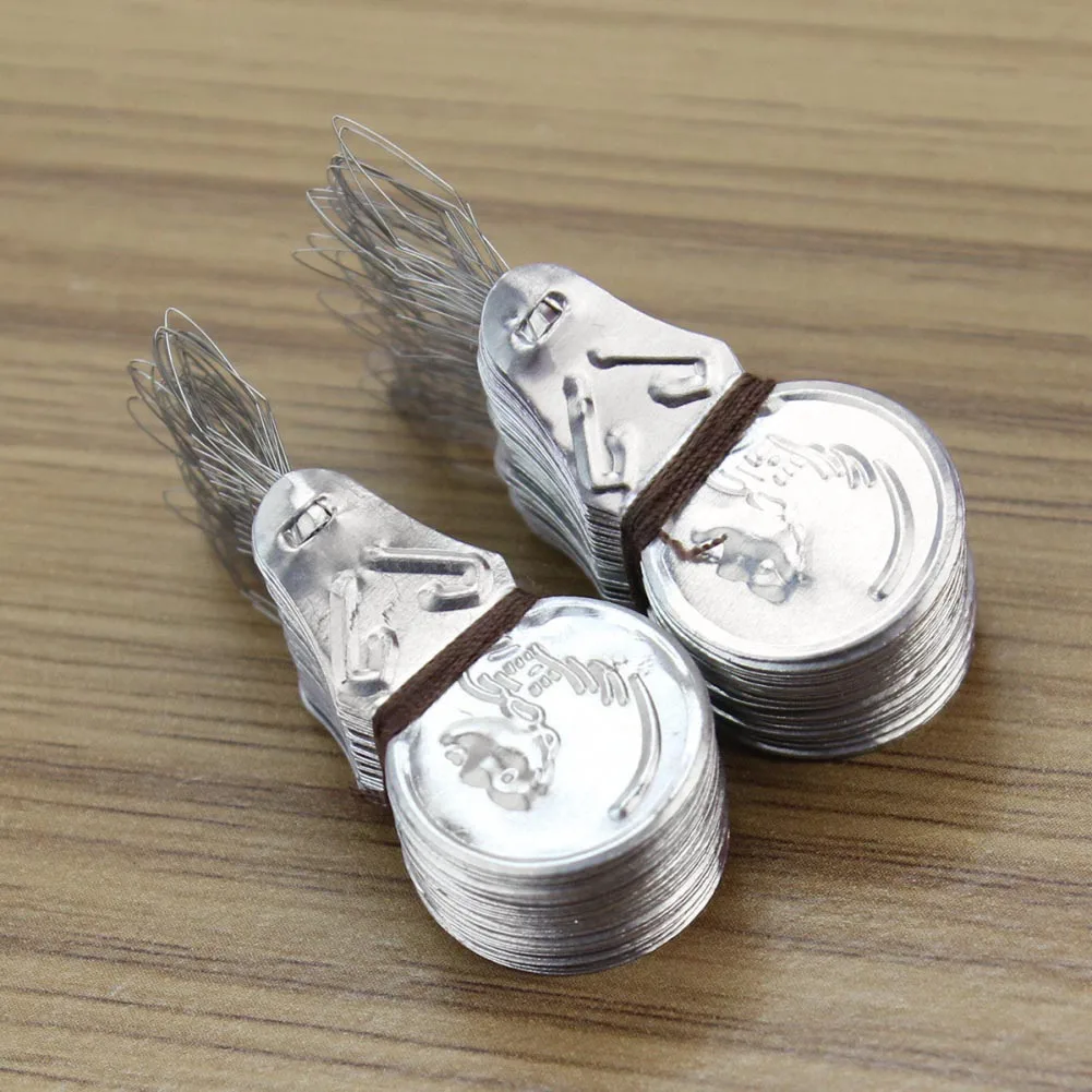 Серебряный лук игла для проволоки Threader стежка вставки ручная машина швейный