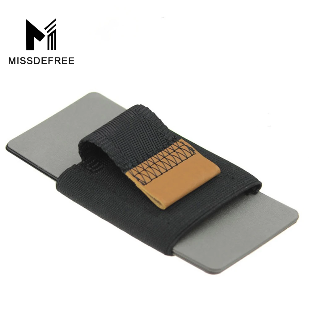 Супер Тонкий Эластичный Держатель Карты Кредитные Случай Минималистский