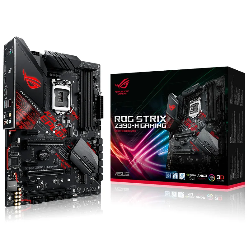 Игровая настольная плата ASUS STRIX 9900 1151pin поддержка I9 9700K новый
