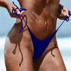 Сексуальные женские шорты для плавания, бразильское дерзкое бикини, нижняя часть с завязками сбоку, купальный костюм, бандажный купальник, пляжная одежда с завязками сбоку, штаны