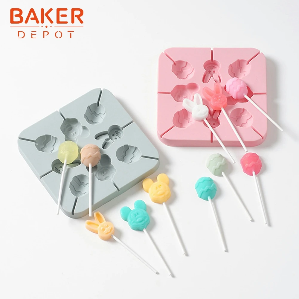 BAKER DEPOT силиконовая форма для леденцов шоколада звезд круглой формы конфет желе