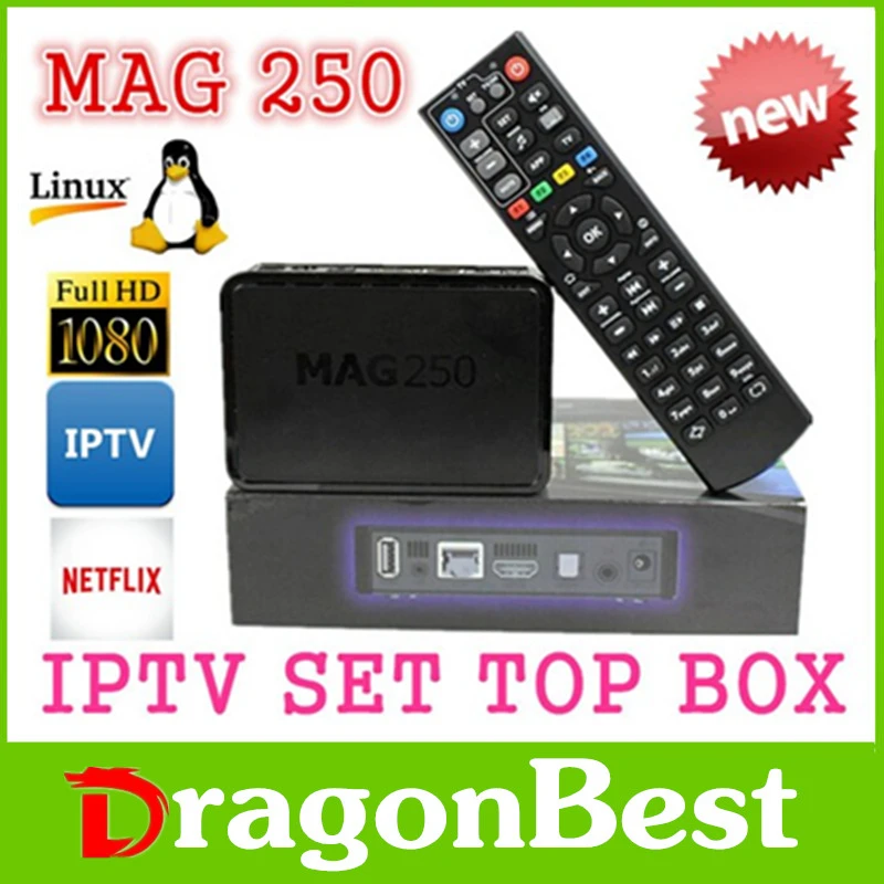 Mag250 IPTV android tv box linux 2.6.23 system set top Processor STi7105 RAM 256 Mb Mag 250 ipandroid not iptv account |