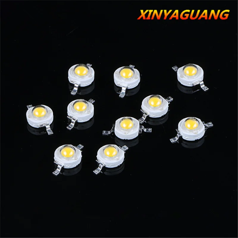 1000 шт., светодиодные лампы теплого белого света, 1 Вт, 3 Вт, 3,0-3,6 В,-лм 1000 шт., светодиодные лампы теплого белого света, 1 Вт, 3 Вт, 3,0-3,6 В,-лм