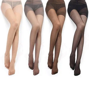 Прозрачные нейлоновые колготки, невидимые тонкие женские колготки, ультратонкие сексуальные колготки