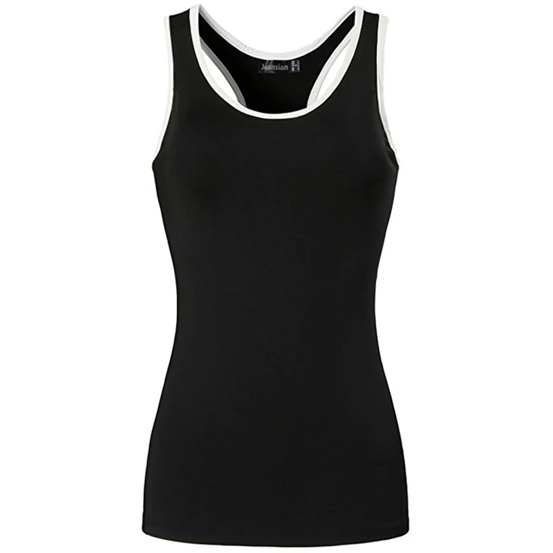 Женские быстросохнущие майки Jeansian Slim Fit Tanktops безрукавная майка сорочка swt241|Майки|