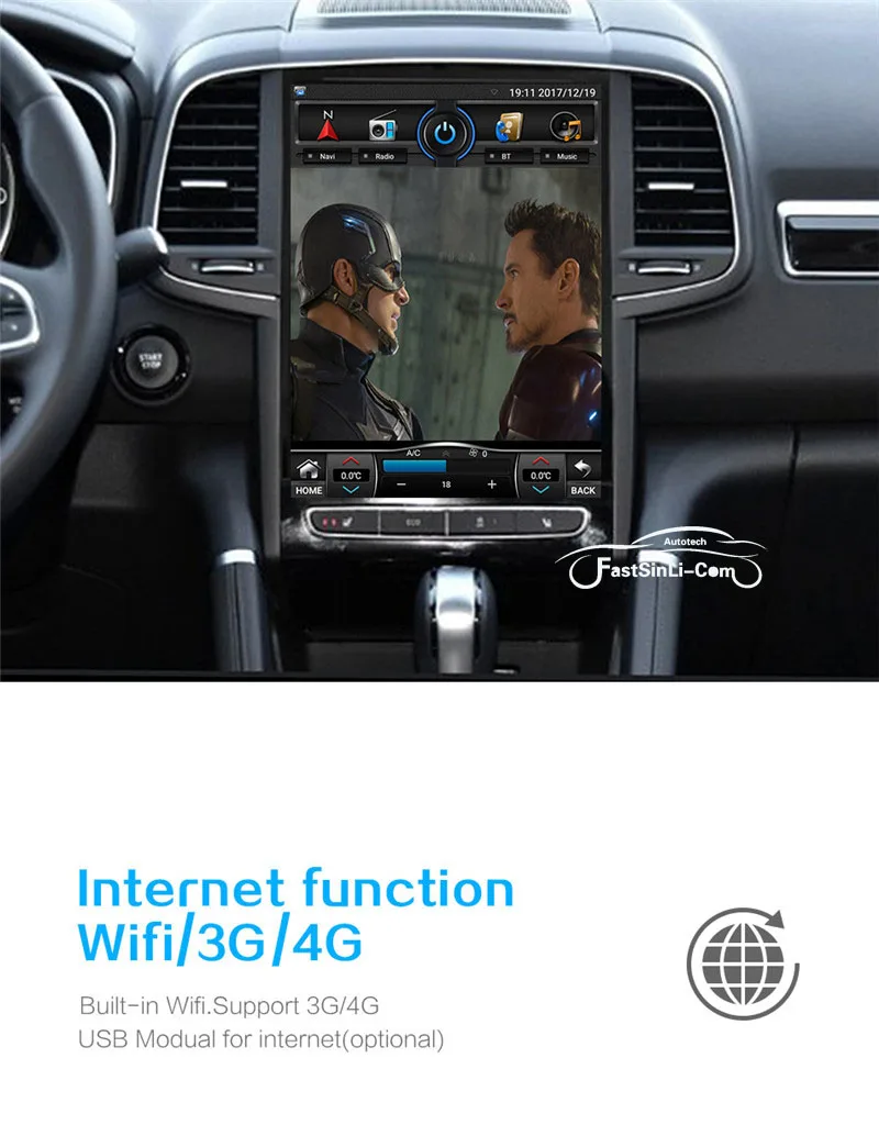 Автомобильный Android мультимедийный плеер радио для Chevrolet Malibu XL кавалер- gps навигация вертикальный экран