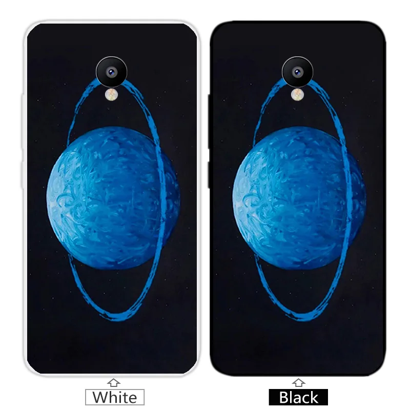 Для Meizu M3 Mini Синий чехол мягкий TPU силиконовый прозрачный для M3S чехлы телефонов