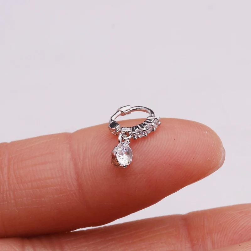 Sellsets Новая мода 1 шт. элегантный кубический цирконий Tragus Daith Грач хряща кольцо для пирсинга ювелирные изделия