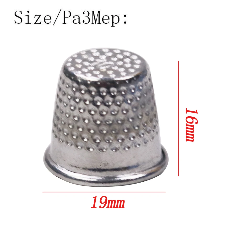 10pcs Silver Sewing Thimbles DIY Finger Protector Household Quilting Craft Accessories | Дом и сад