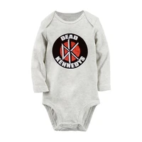 dead kennedys punk rock design newborn baby boys girls bodysuit outfits long sleeve jumpsuit 100 cotton print infant clothes