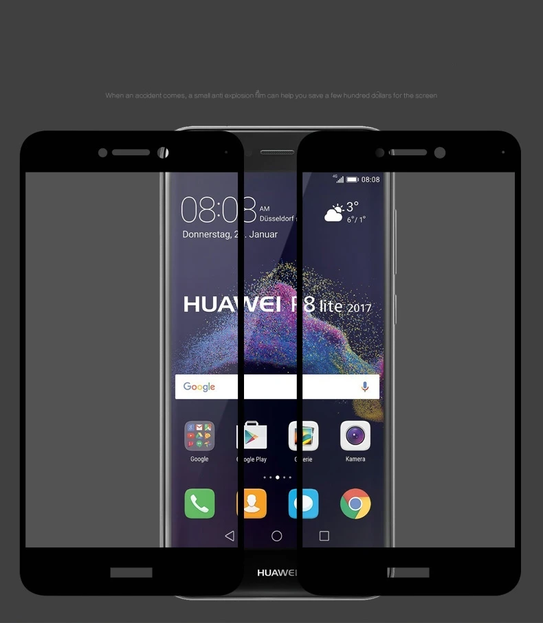 Защитное стекло закаленное для Huawei Honor 8 LITE GR3 2017 дюйма|tempered glass screen protector|glass