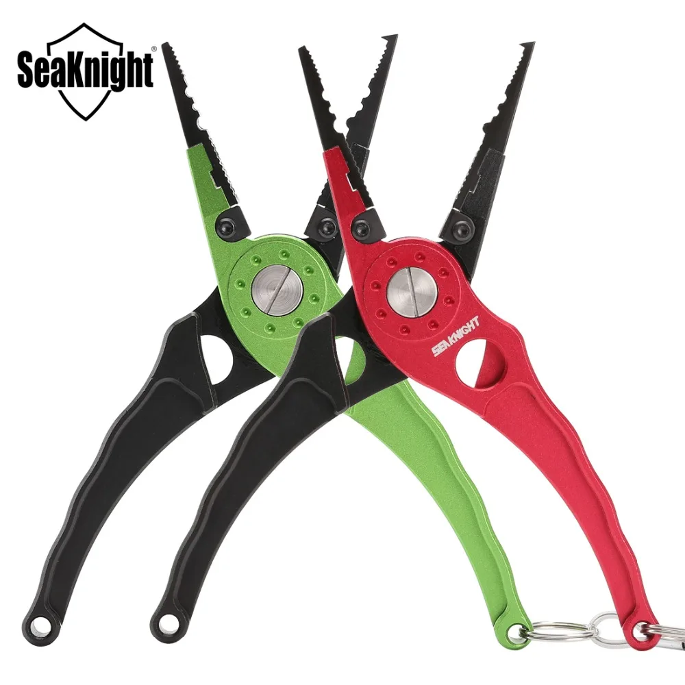 Рыболовные плоскогубцы SeaKnight SK002 прочные многофункциональные ножницы для резки