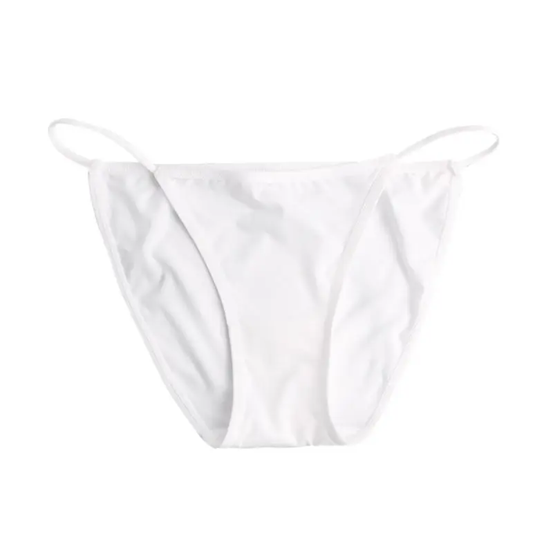 Женское Бесшовное сексуальное нижнее белье из вискозы однотонное тонкое