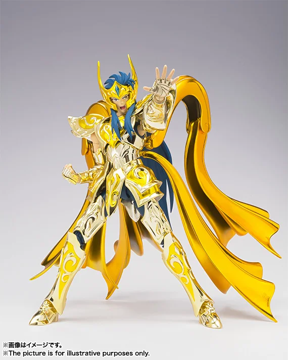 100% Оригинальная фигурка BANDAI Tamashii Nation Saint Cloth Myth EX-Aquarium Camus GOD CLOTH from Seiya | Игрушки и