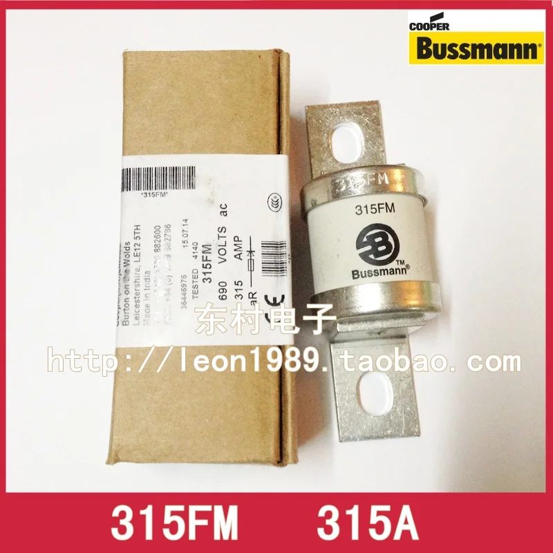 

US BUSSMANN fuse BS88: 4 fuses 315FM 315A 690V 700V 315AMP