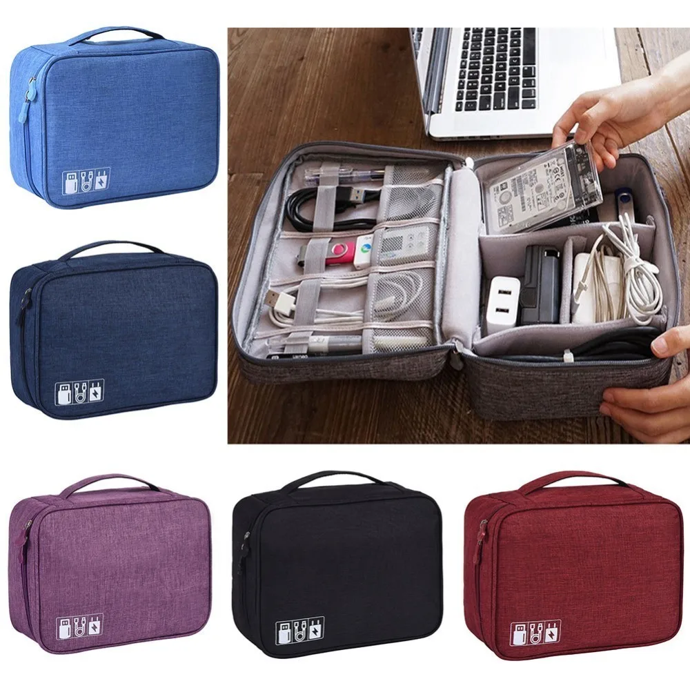 Простой цифровой USB органайзер для устройств портативное зарядное устройство