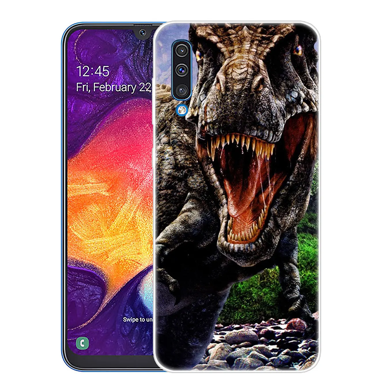 Твердый чехол для телефона Lavaza Anime lovely Cartoon Dinosaur Samsung Galaxy A10 A20 A30 A40 A50 A60 A70 M40 M30 M20 M10