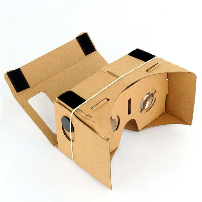 DOITOP DIY картонные 3D очки VR Бумажные Очки виртуальной реальности для смартфона шлем
