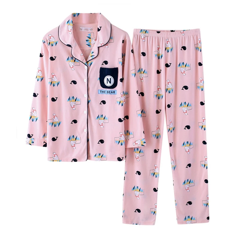 JINUO/Лидер продаж женские пижамные комплекты на осень и зиму мягкий домашний