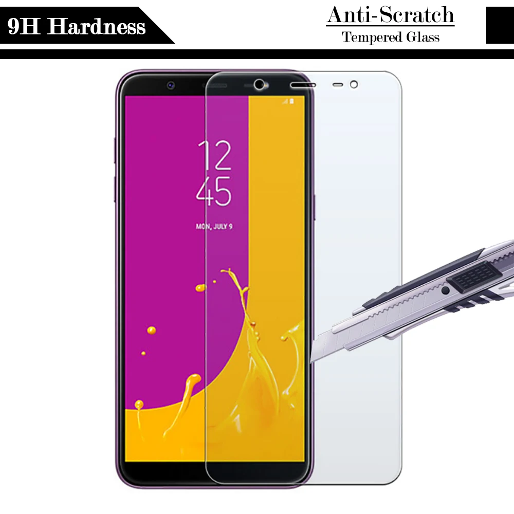 Защитное стекло для Samsung J6 2018 закаленное Galaxy J1 2016 защита экрана 2.5D Защитная пленка