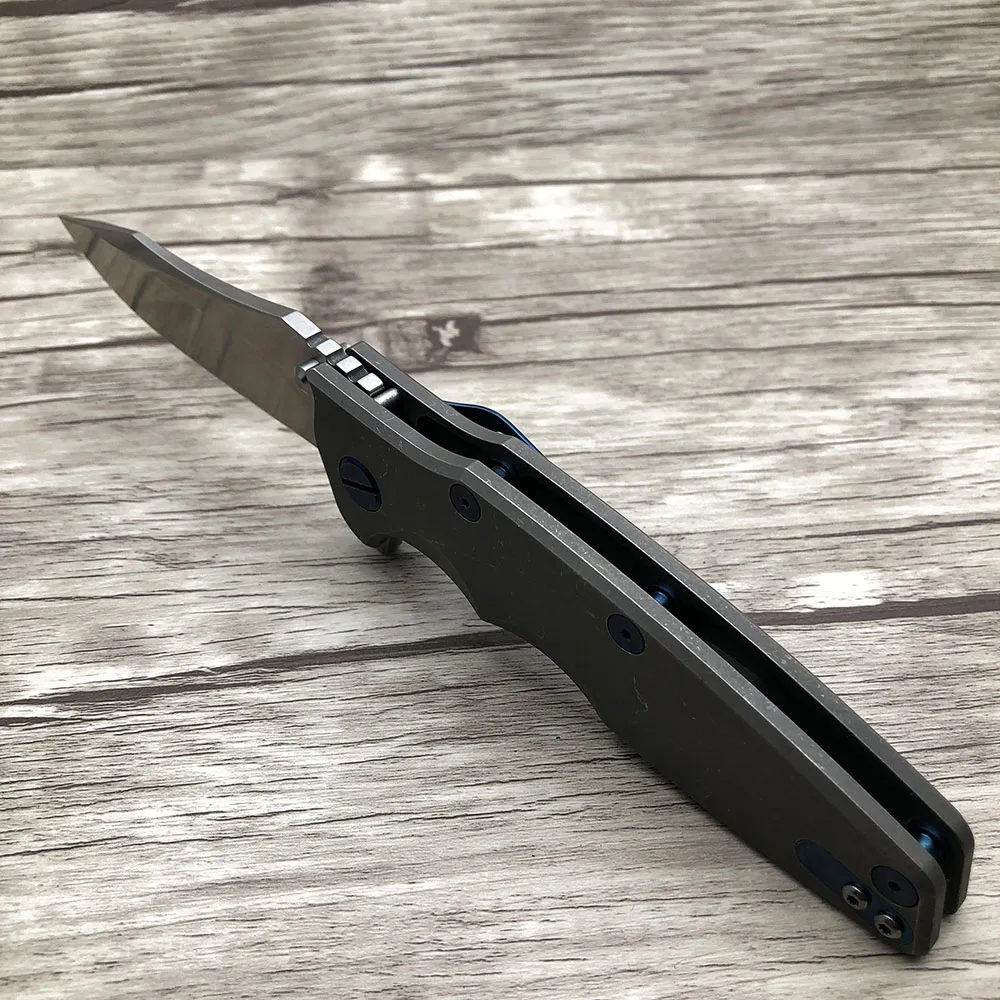 ZZSQ ZT 0392 тактические складные ножи M390 лезвие титановая ручка шарикоподшипник