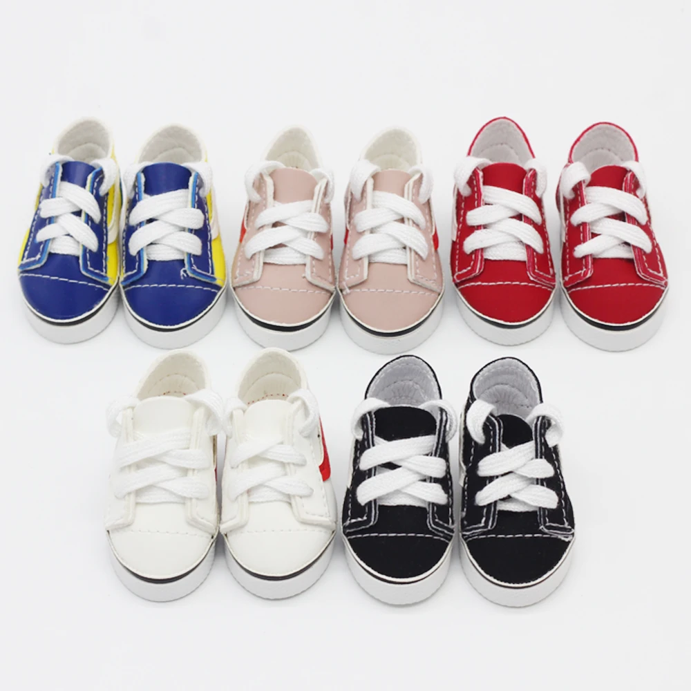 Doll Shoes 5.5*2.8cm Fashion Mini Toy Shoes For EXO Dolls Fit For 14.5Inch girl Doll BJD Doll Accessories toys