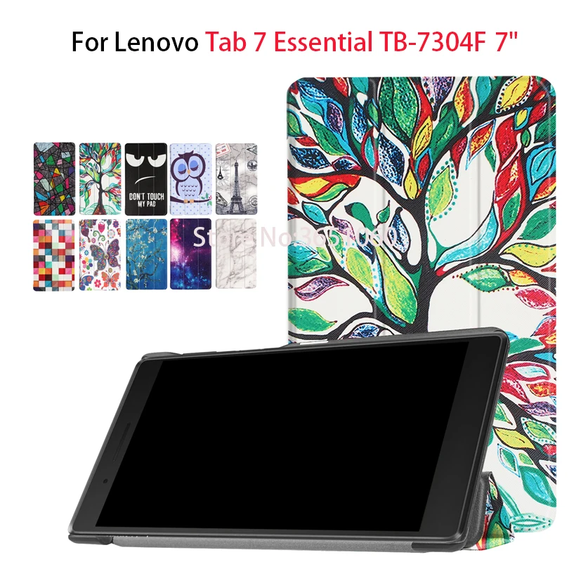Чехол для Lenovo tab 7 Essential чехол планшета подставка защитный I X 7304F 7304I 7304|Чехлы
