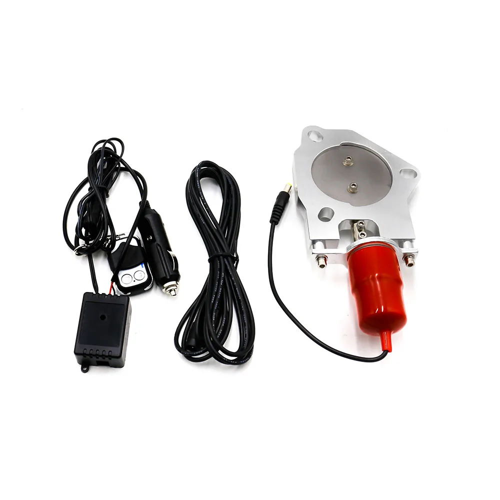 CNSPEED 3'' inch Exhaust Control Valve With Remote Car Stainless Electric Cutout kit |