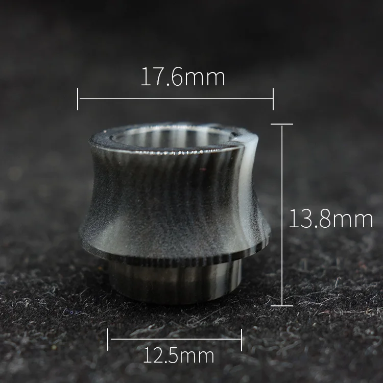 with holes driptips 810 resin mouthpiece bling gold color Prevent Eliquid Spill from rda rta atomizer |