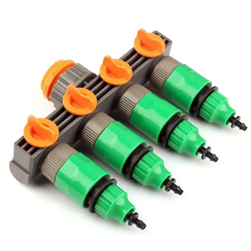 Сплиттер для крана из АБС пластика 4 способа шланга 8/11 или 4/7 мм|tap fittings|water tap