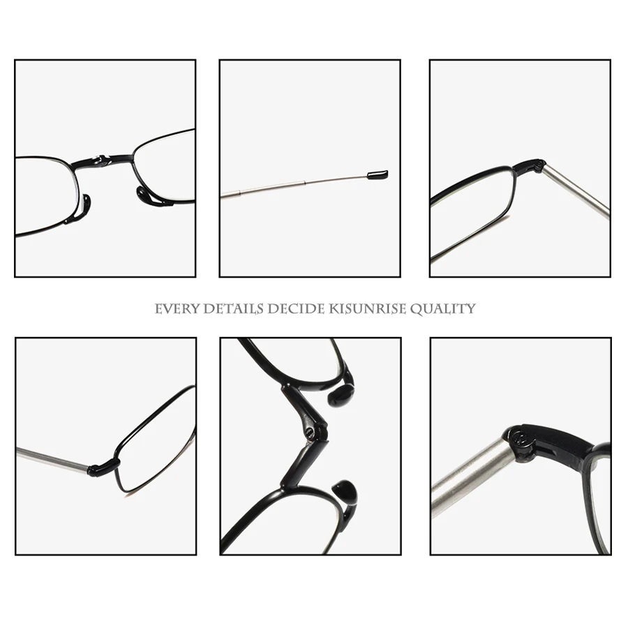 Мужские очки для чтения KISUNRISE складные с защитой от синего света lentes de lectura mujer