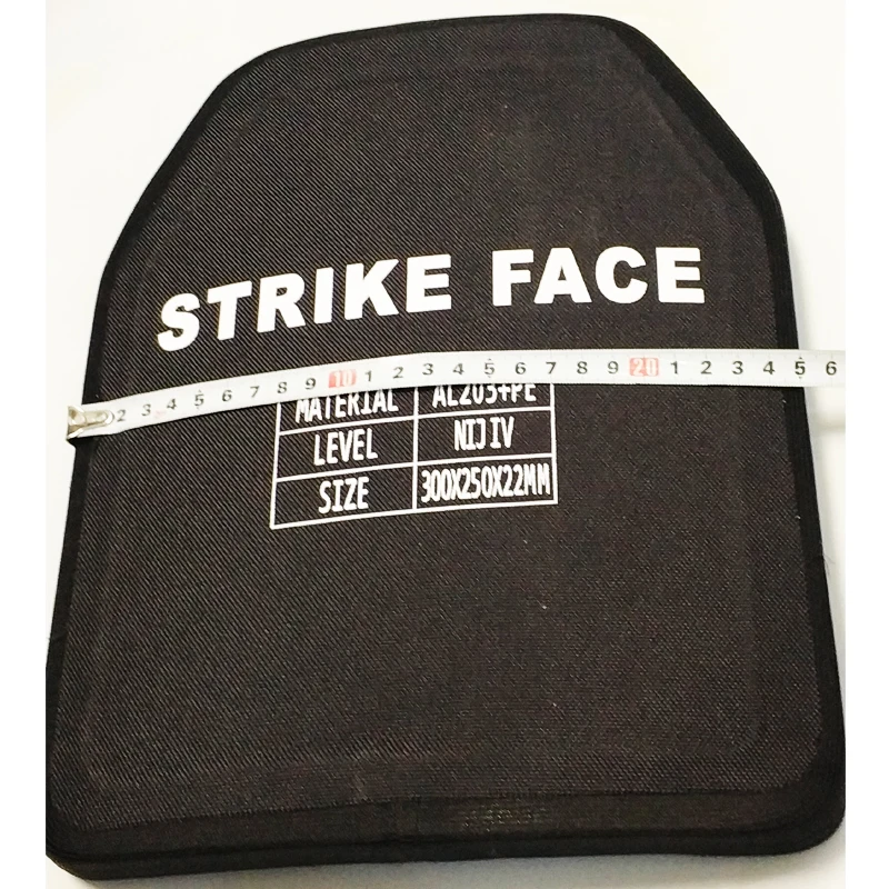 Скидка Военная тактика, алюминиевая и полиэтиленовая пуленепробиваемая панель Nij Iv/al2o3 Lvl Nij 4, отдельная баллистическая пластина с тестовым видео и ...