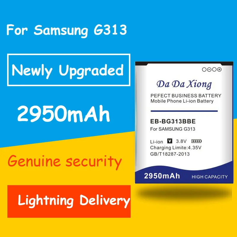 2950 мА/ч EB BG313BBE EBBG313BBE батарея для Samsung Ace 3 ACE 4 Neo LITE G313H S7272 S7898 S7562C G318H сменный