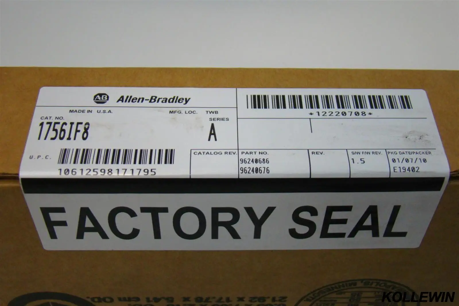 Новый оригинальный модуль Allen Bradley 1756 IF8 ControlLogix 8 Point A/I ПЛК Модуль Заводская