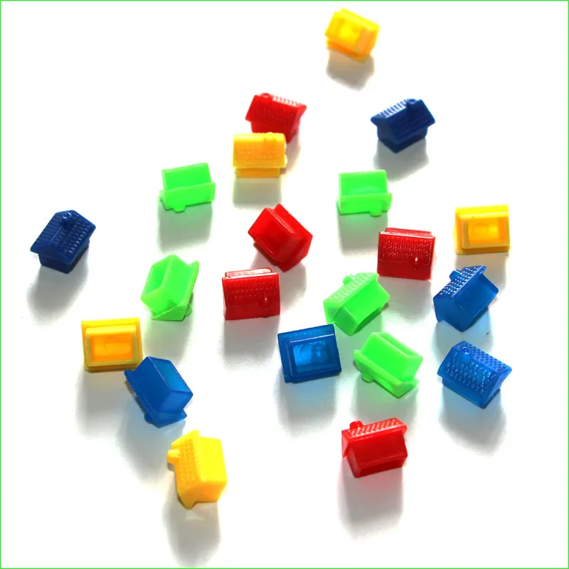 

500 Pieces Plastic Replenishment House For Chess Card Board Game Accessories
