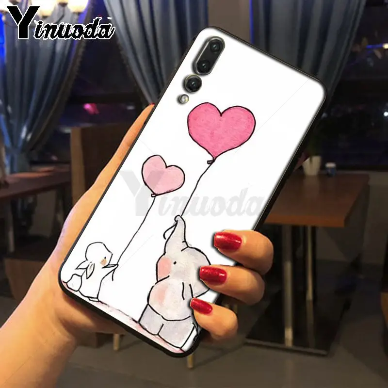 Yinuoda мультяшный Маленький принц чехол со слоном мягкий для телефона huawei p20 pro p20lite